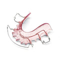 Custom Teeth Retainer Set - 2 Pink Hawley Retainers for Post-Orthodontic Alignment