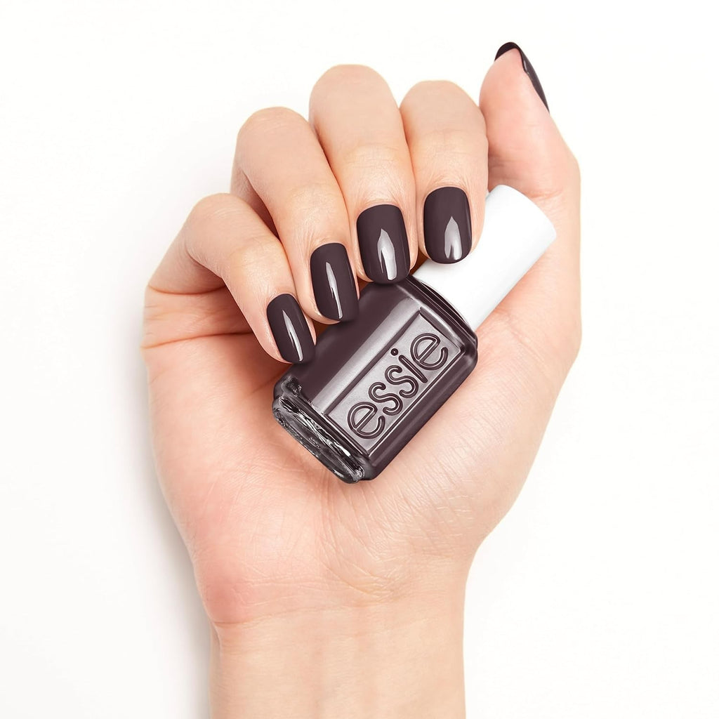 Essie Nail Polish Smokin Hot 739 - Gray Glossy Vegan Nail Color 0.46 Fl Oz