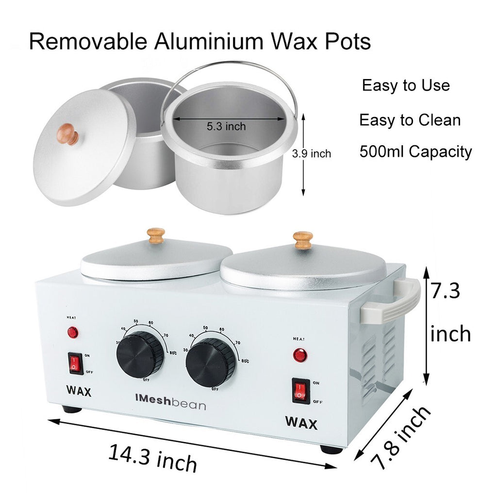 Double Pot Wax Warmer Heater for Professional Salon & Home Use
