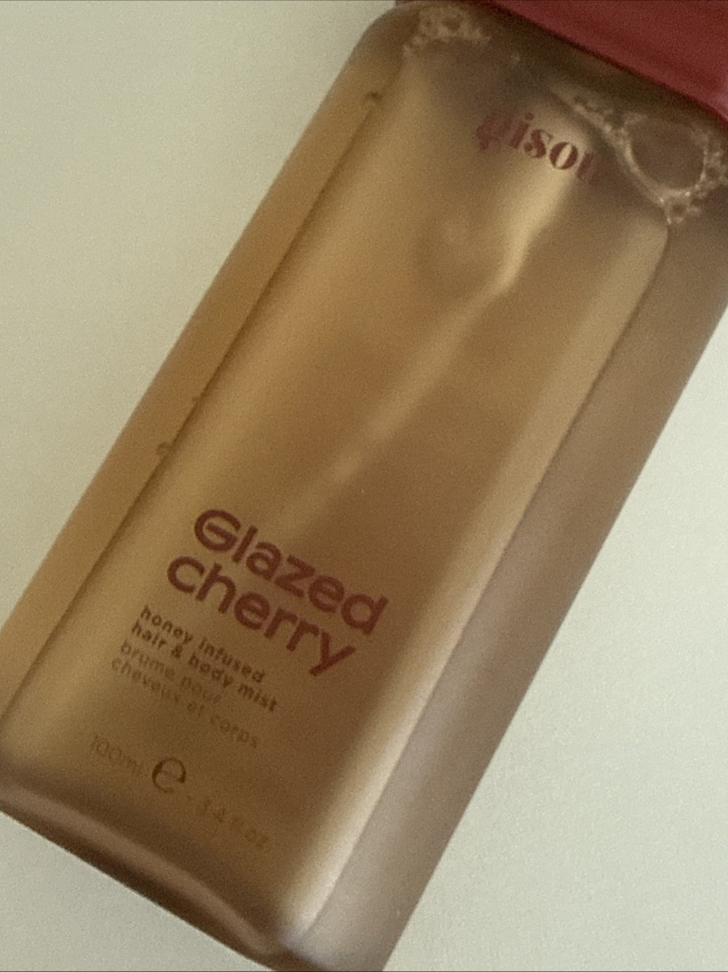 Gisou Glazed Cherry Infused Hair & Body Mist - Hydrating, Alcohol-Free 3.38/100ml