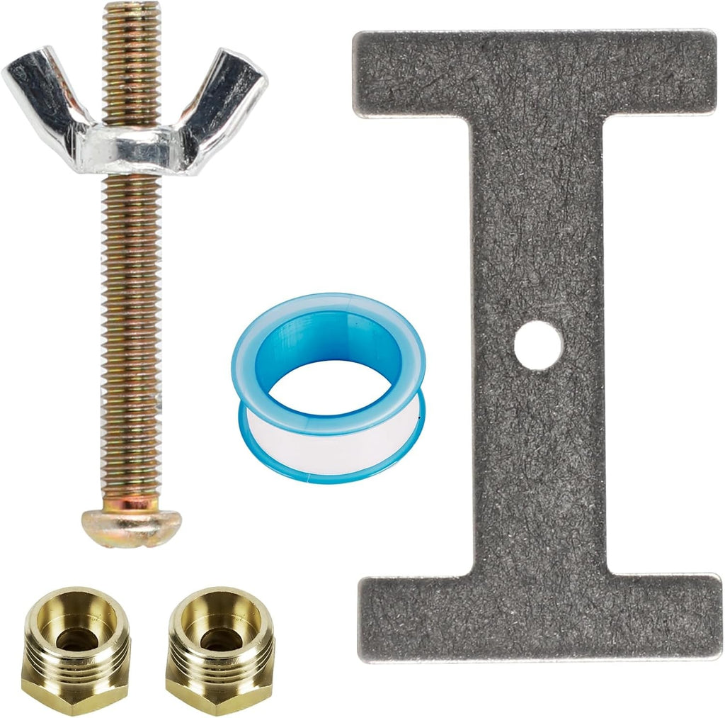 Salon Shampoo Bowl Faucet Kit with Vacuum Breaker, Hose & Sprayer