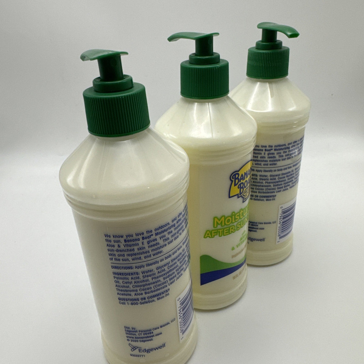 Moisturizing After Sun Lotion Pump with Vitamin E - 16 fl oz, Pack of 3