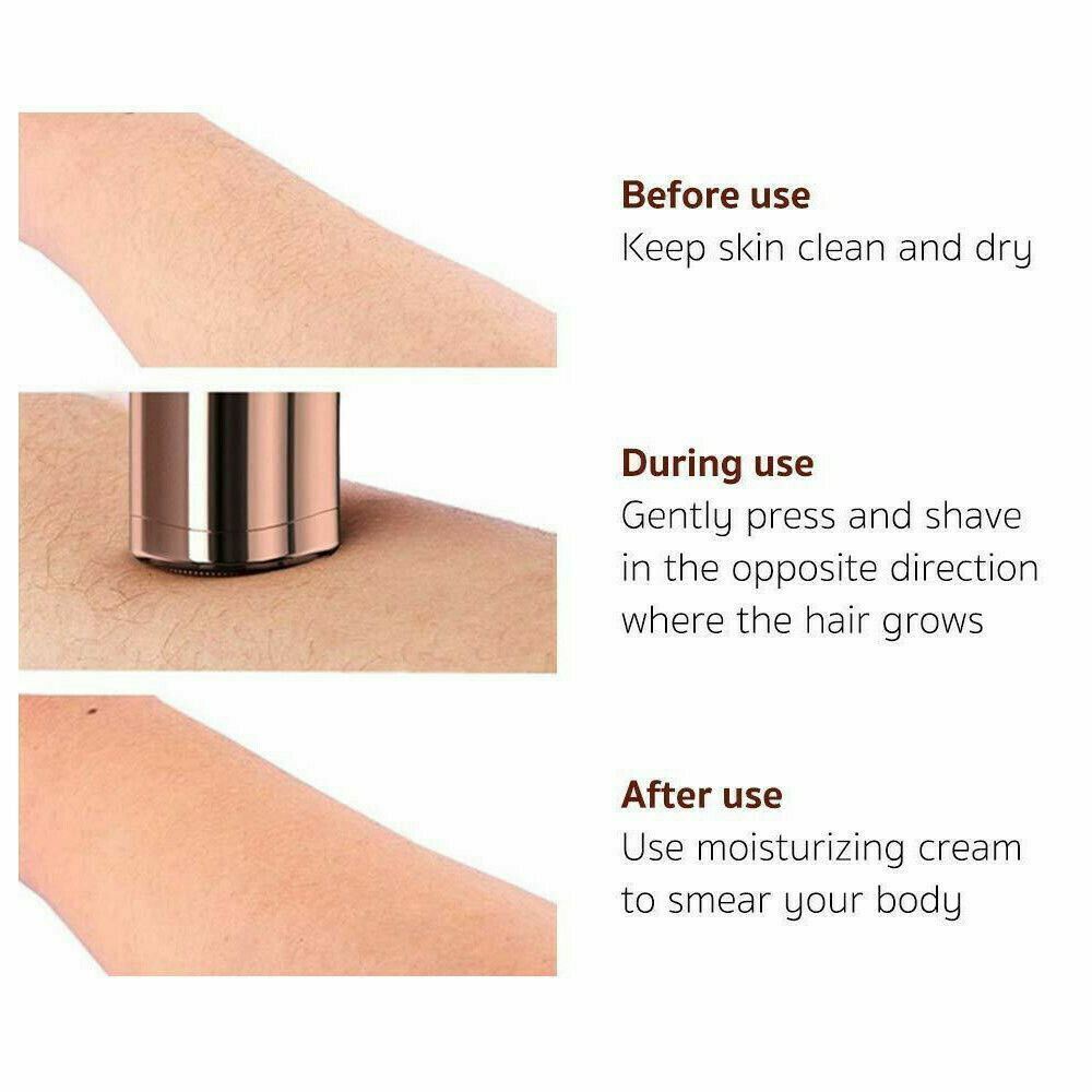 Hair Removal Replacement Heads for Flawless Hair Remover - 4 Pack