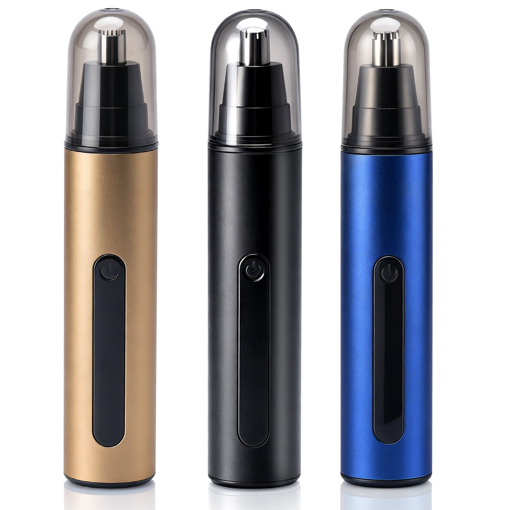 Men's Portable Nose Hair Trimmer - Waterproof, Multi-Function Grooming Device