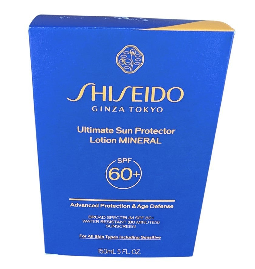 Mineral Sunscreen SPF 60+ Lotion for All Skin Types - Water-Resistant 150ml
