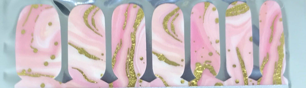 Color Nail Polish Strips 14-Pack Nail Art Wraps - NL273