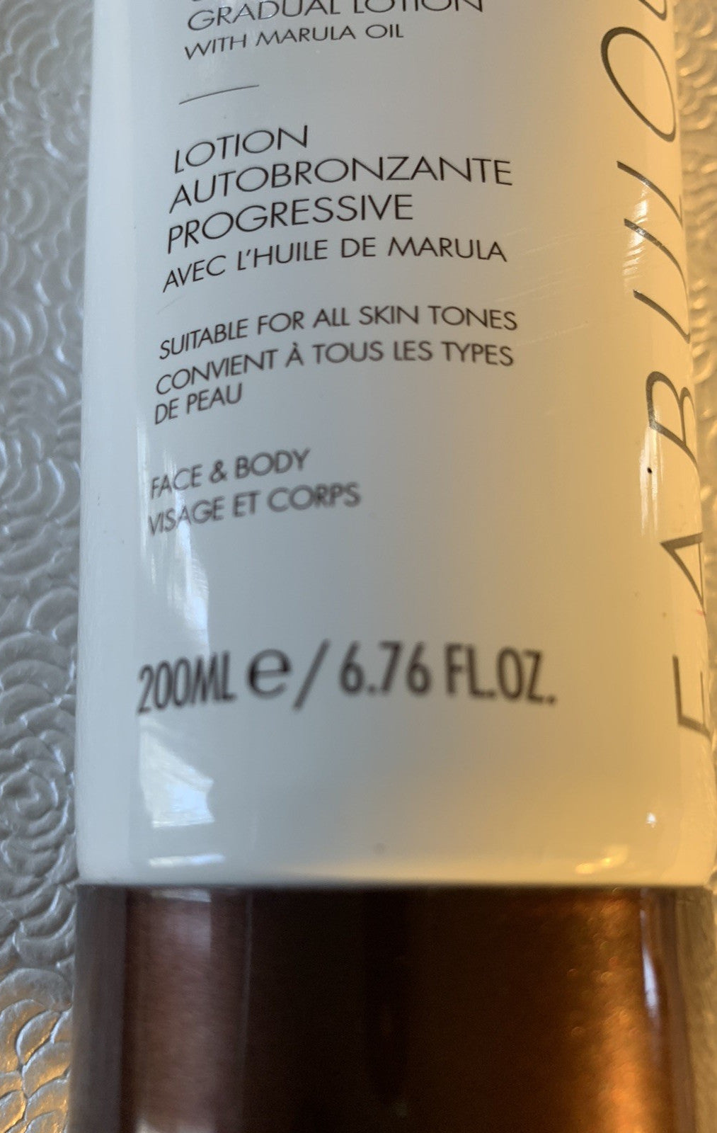 Self Tanning Lotion with Marula Oil - Gradual Face & Body Moisturizer - 6.76 Fl Oz