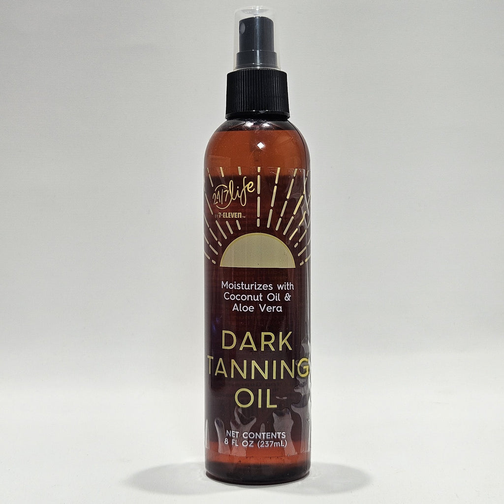 Dark Tanning Oil 8 Oz - Moisturizing Sun Tan Lotion for Skin