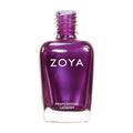 Hope Zoya Nail Polish - Medium Violet Purple with Frosted Blue Silver Shimmer 0.5 fl oz