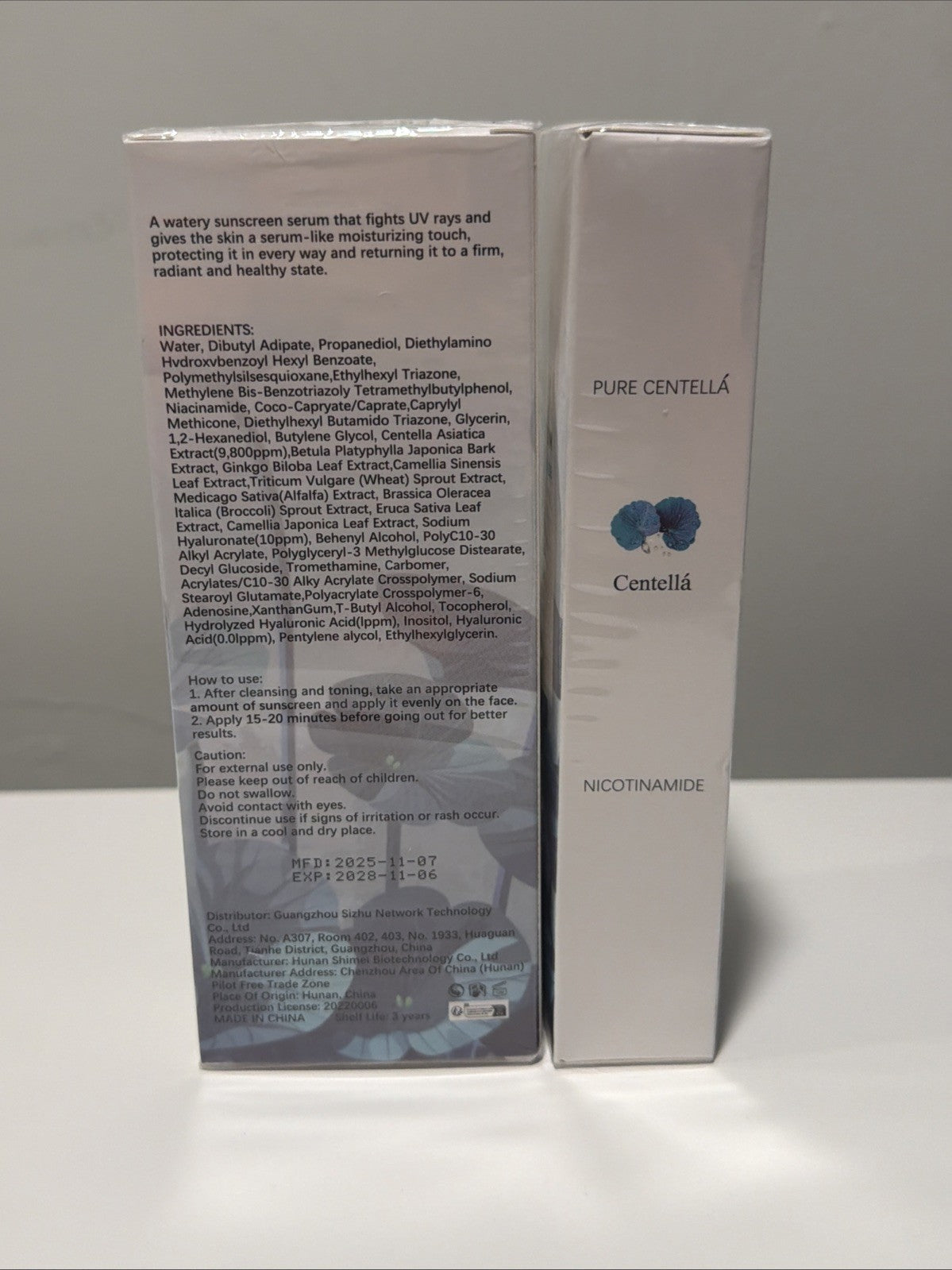 Water-Resistant Sun Serum SPF 50 Pack for Sun Protection & Hydration