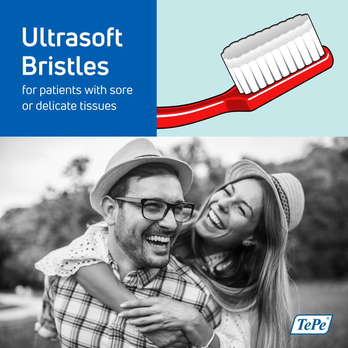 Soft Toothbrush for Sensitive Gums Post Surgery & Delicate Tissues