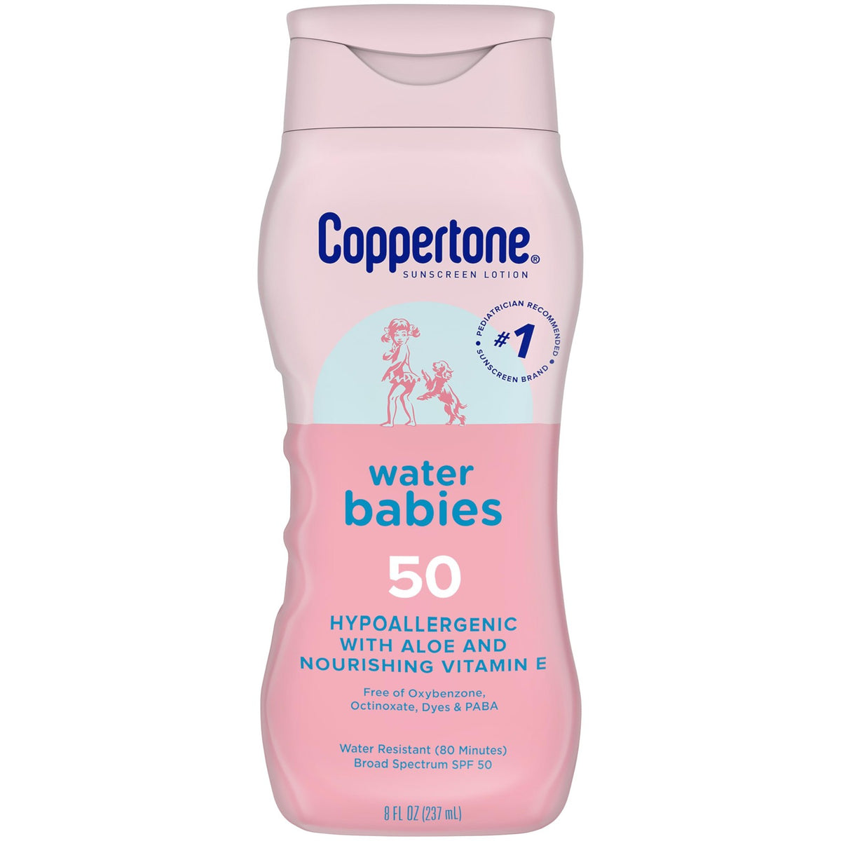 Baby Sunscreen Lotion SPF 50 Hypoallergenic Water-Resistant 8oz