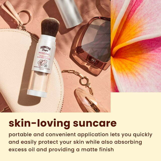 Mineral Sunscreen Powder Brush SPF 30 - Lightweight Sun Protection