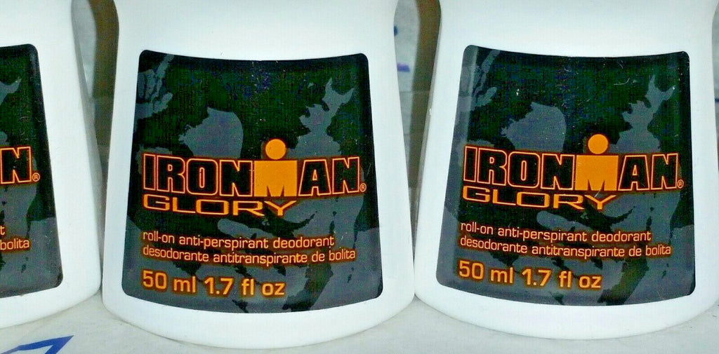 Avon Ironman Glory Men’s Roll-On Deodorant Lot of 4 - 1.7 fl oz