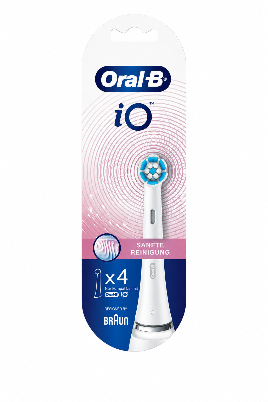 8 Pack Sensitive Brush Heads for Oral-B iO Electric Toothbrushes