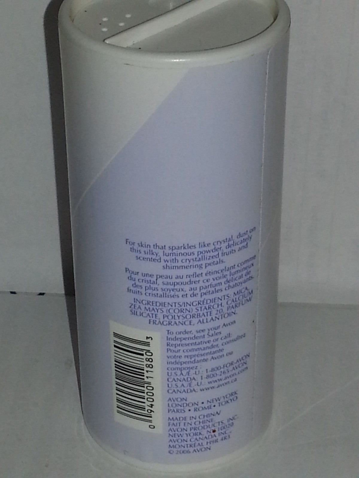 Shimmering Body Powder 1.4 oz - Crystal Aura by Avon