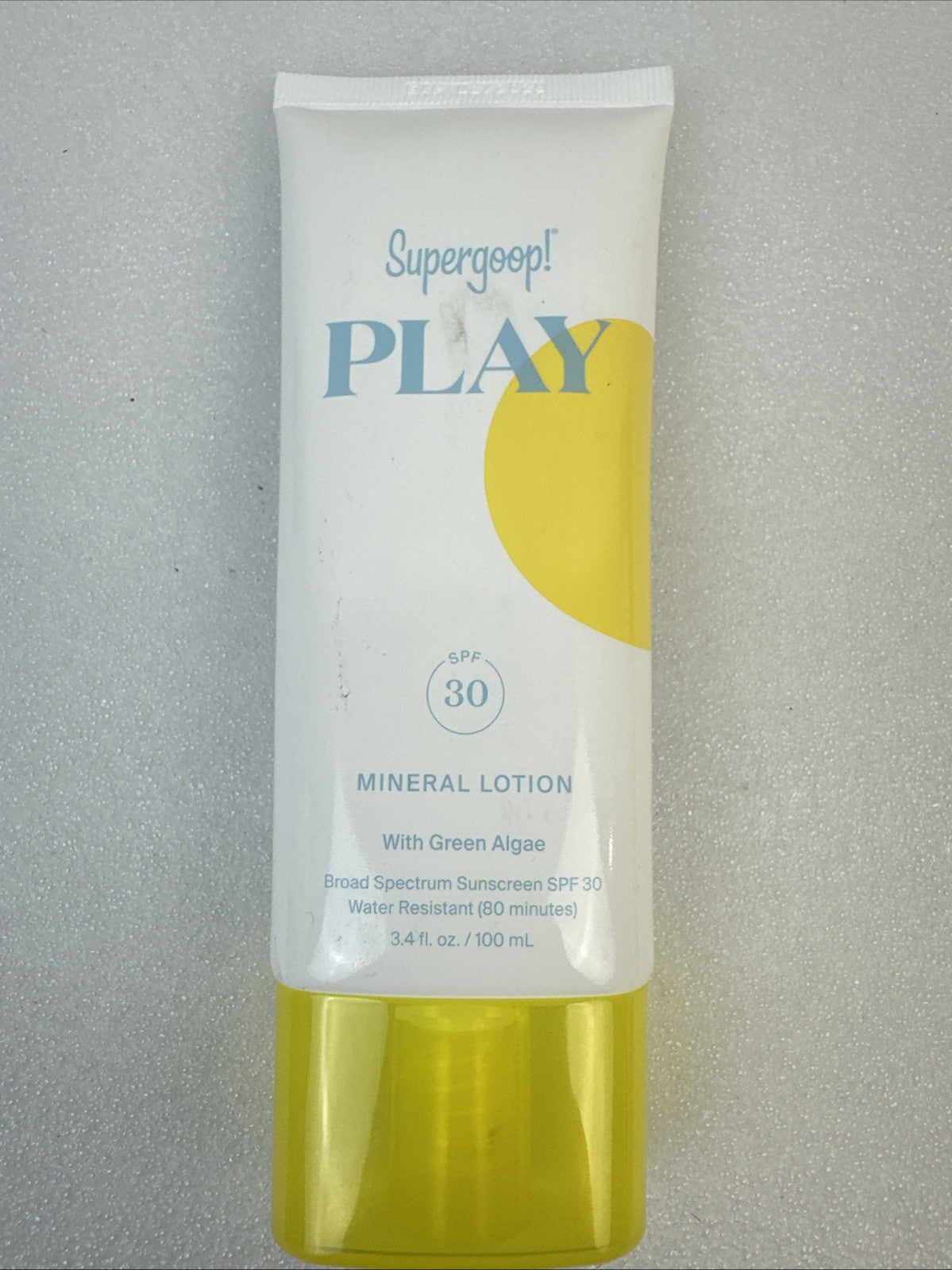 Supergoop SPF 30 Mineral Lotion Sun Protection 3.4 Fl Oz