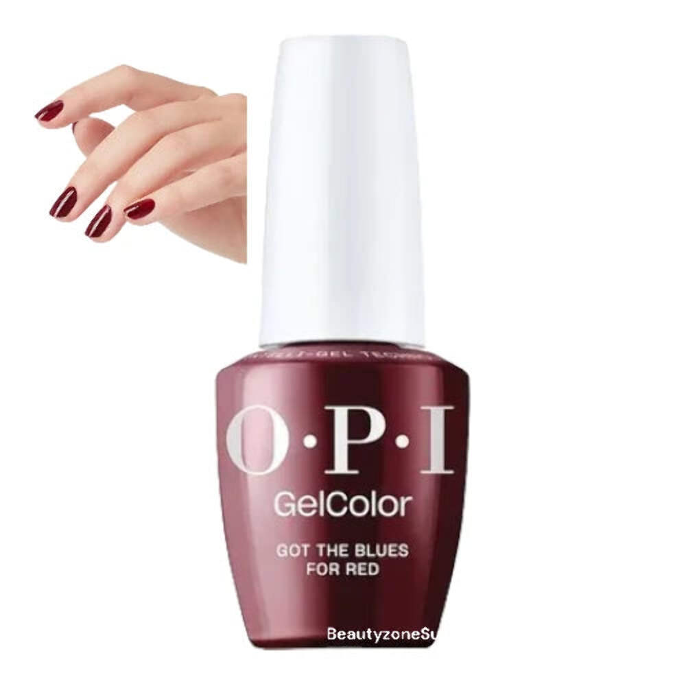 OPI GelColor Inteli-Gel Got the Blues for Red 0.5 oz