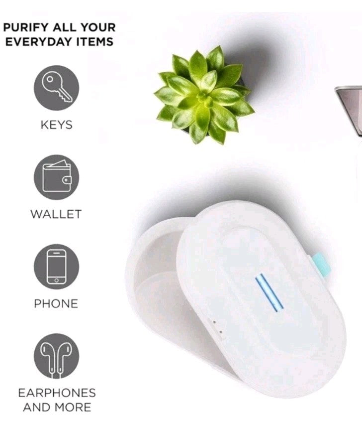 UV Sterilizer Box Germ and Bacteria Eliminator for Home & Travel