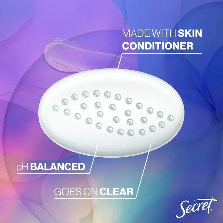 Secret Delicate Rose 72HR Clear Gel Antiperspirant Deodorant 2.6oz