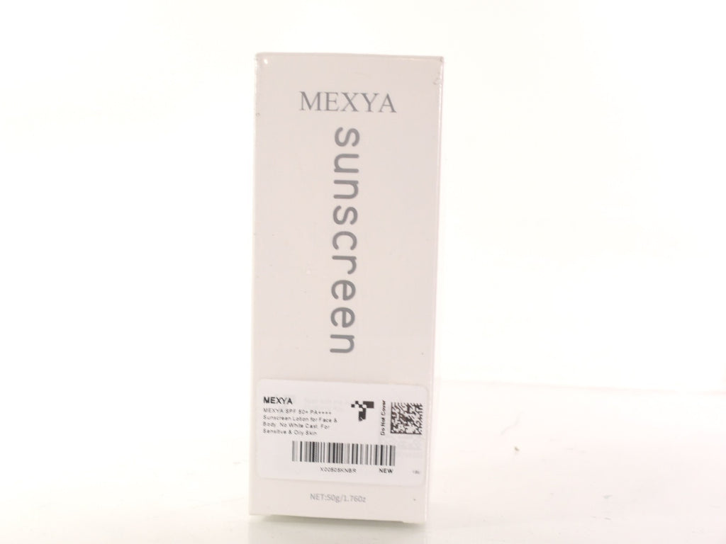 Mexya SPF 50+ PA+++ Sunscreen Lotion - 2 Pack, 1.76 oz Sealed