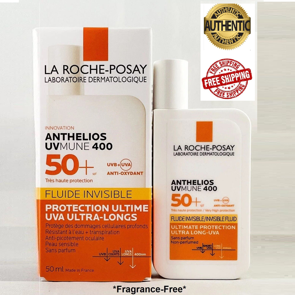 SPF50 Fragrance-Free Sunscreen Fluid SPF 50+ 50ml - UVA/UVB Protection
