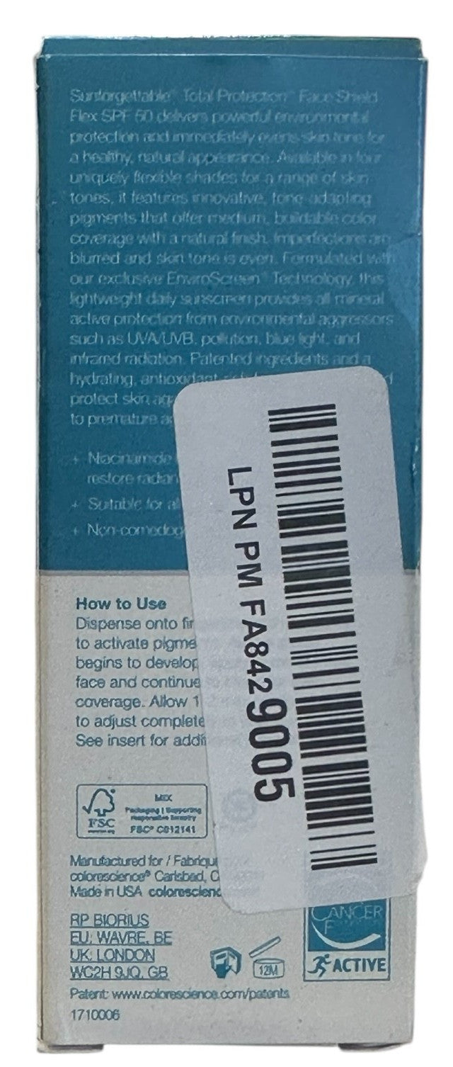 Face Shield SPF 50 Sun Protection for Face - Fair - 1.8 oz