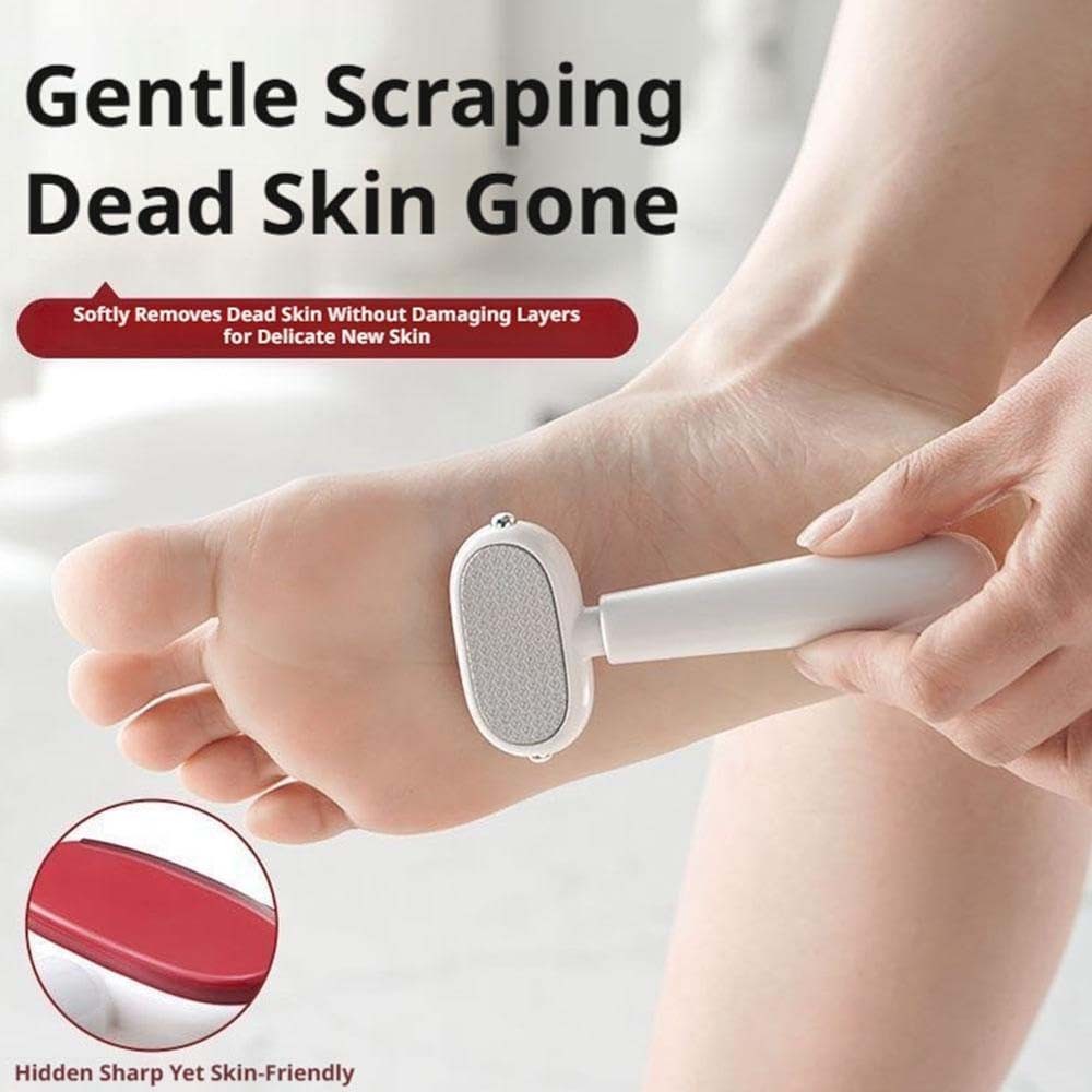 Double-Sided Foot Scraper Callus Remover for Dead Skin Removal - Spa & Home Use