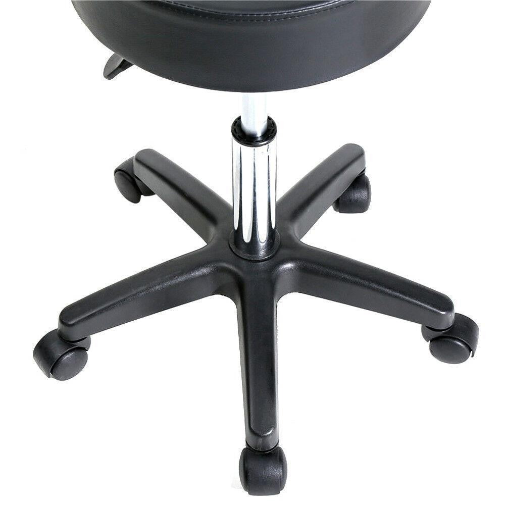 360 Degree Rotation Salon Stool with Hydraulic Height Adjustment and Casters