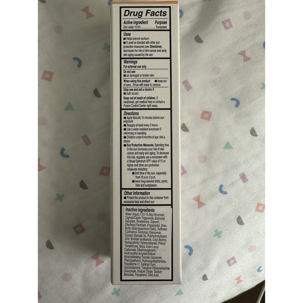 Mineral Sunscreen Cream SPF 30 - Daily Facial Sunscreen, 50ml