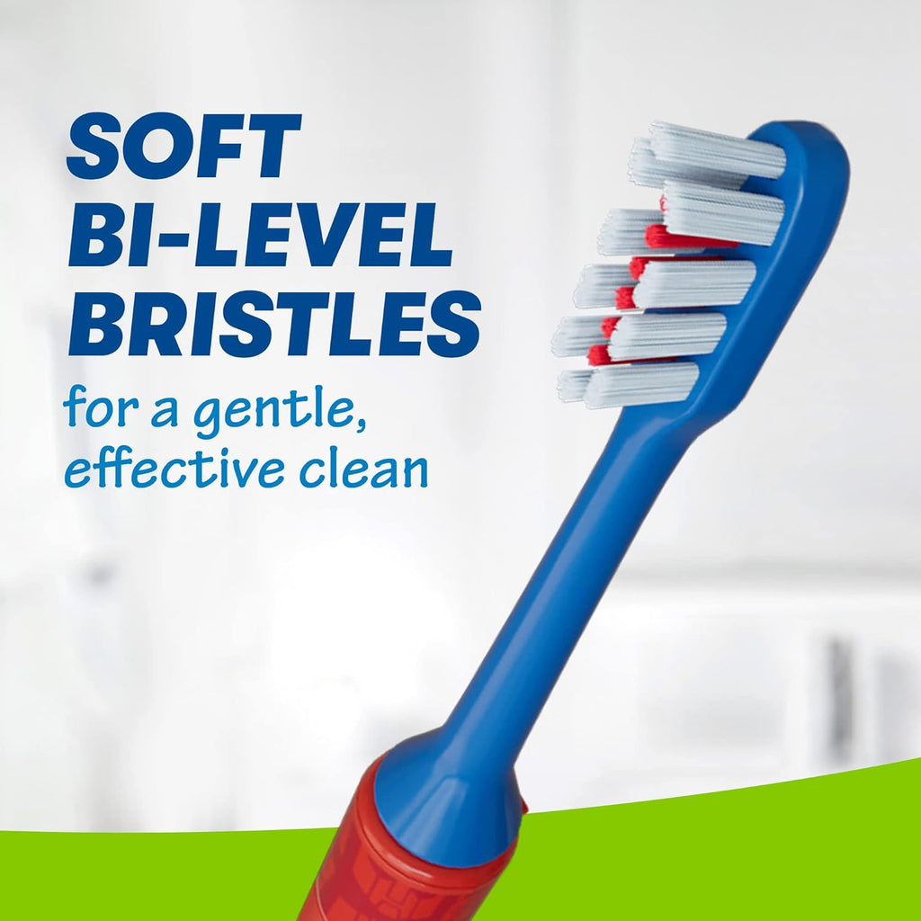 Children's Sonic Toothbrush with Optimus Prime Cover, Soft Bristles - Kid Oral Care