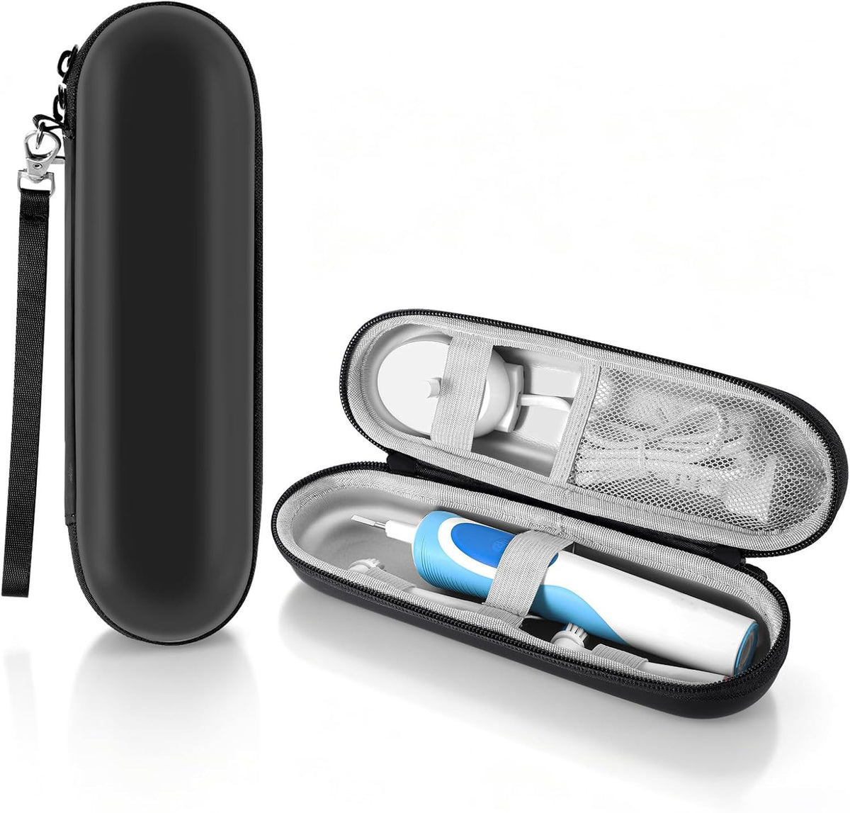 Electric Toothbrush Travel Case Waterproof EVA Organizer for Most Handles