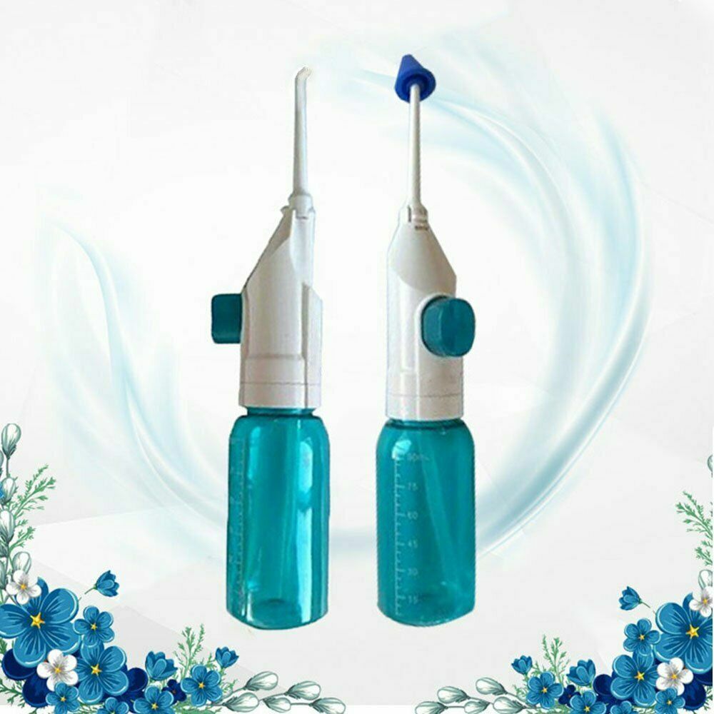 Portable Dental Water Flosser Jet - Cordless Teeth Cleaner for Gum & Debris Removal