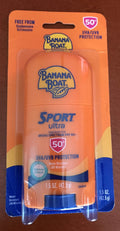 SPF 50+ Sunscreen Stick - Oxybenzone & Octinoxate Free, Waterproof, Travel Friendly