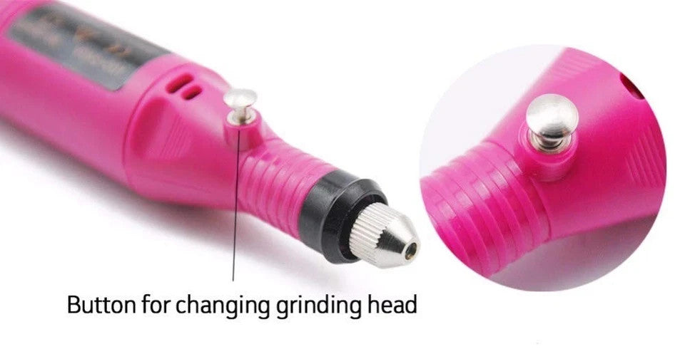 Nail Drill Grinder Set for Thick Toenails Manicure Pedicure Professional Tool