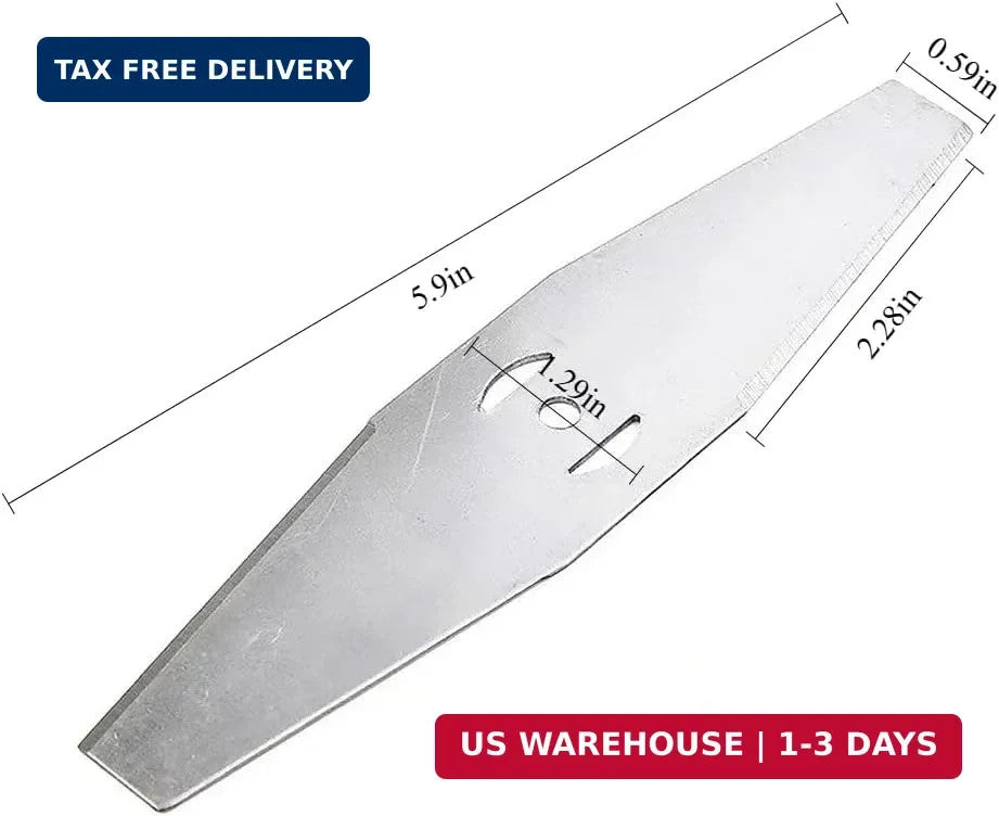 8 Pack Universal Metal Weed Eater Trimmer Blades for Lawn & Garden