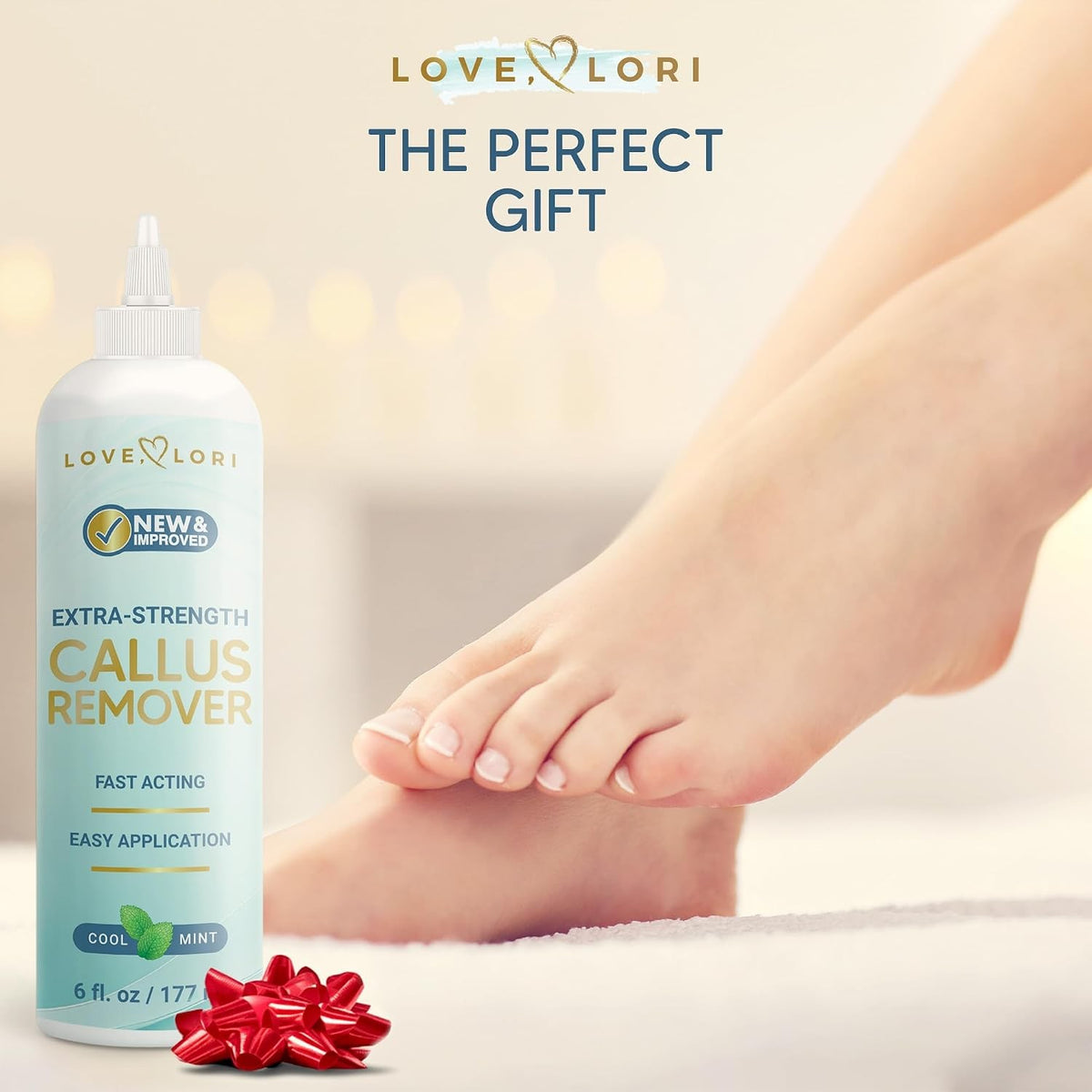 Extra Strength Foot Callus Remover Gel for Smooth Feet – 6Oz