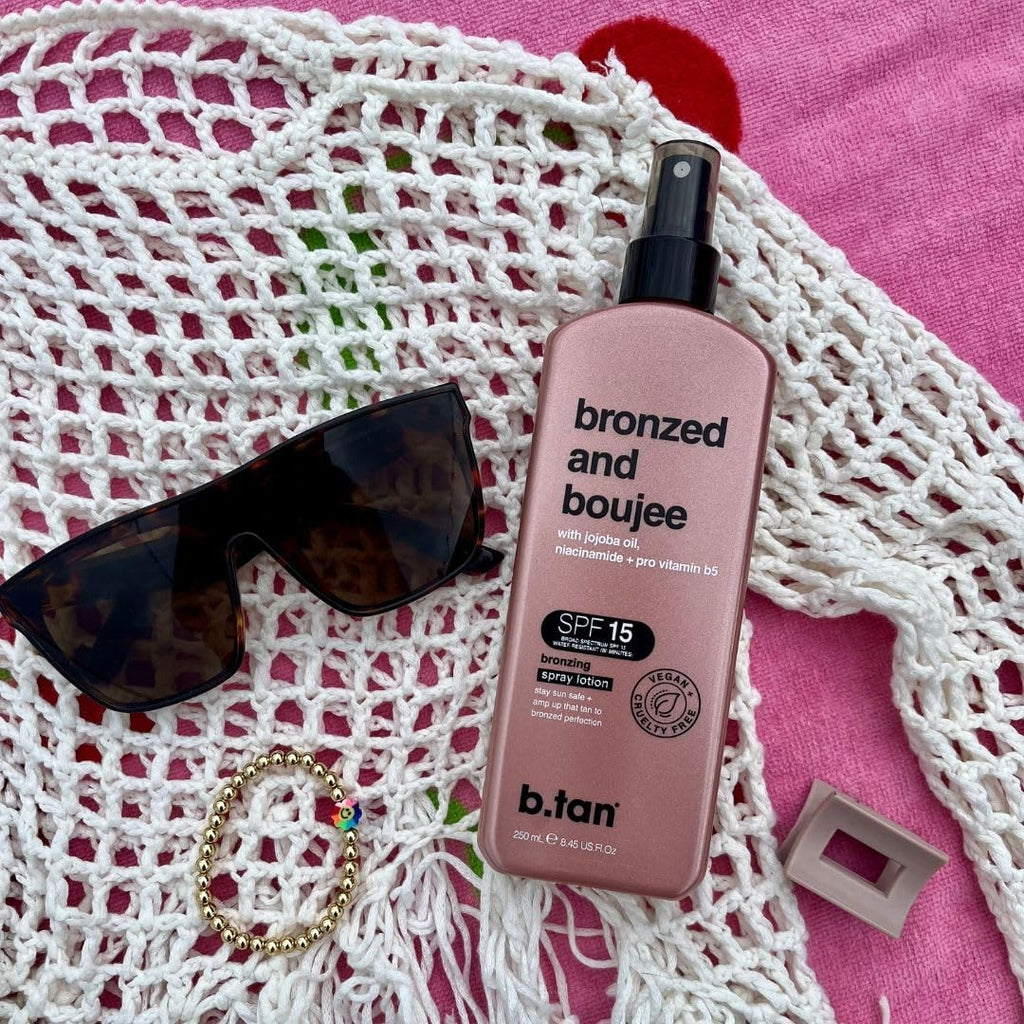 Bronzing Spray Lotion SPF 15 with Jojoba & Niacinamide - 8.45oz