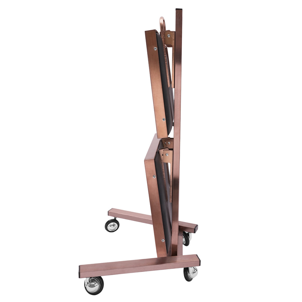 Salon 2-Tier Rolling Trolley Cart for Hairdressing & Beauty Supplies