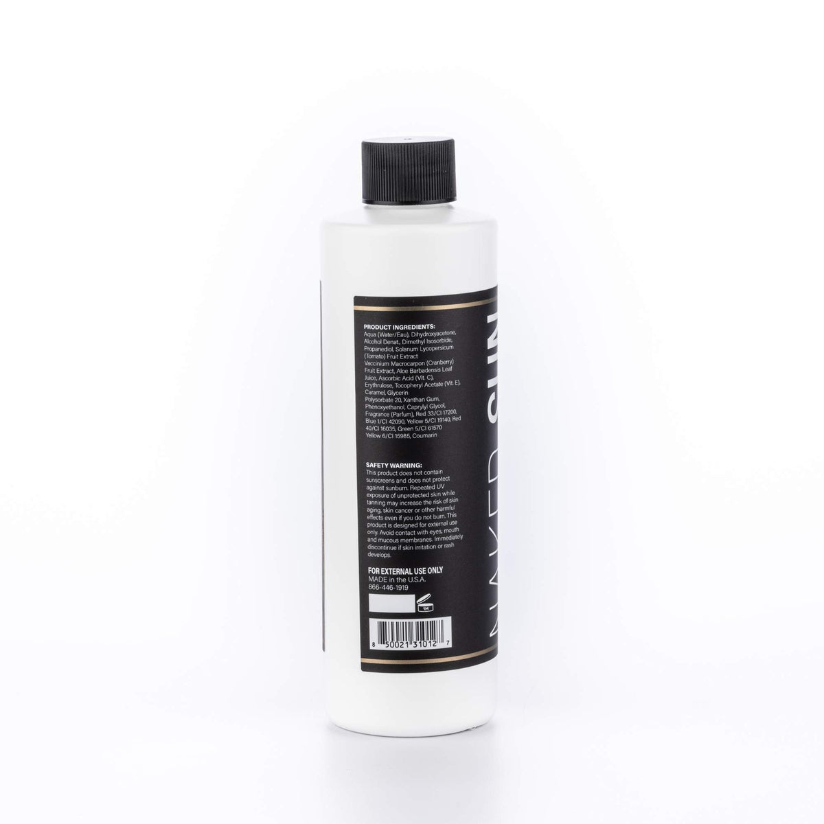 Naked Sun Honey Glow Rapid Tanning Solution - 8oz Self Tanner with Aloe & Vitamins