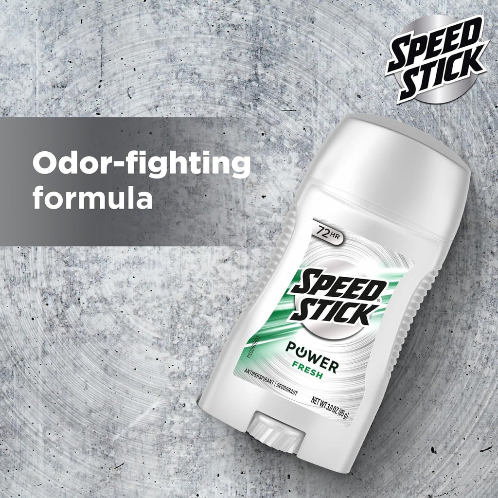 Men's Deodorant Stick 4 Pack - Long-Lasting Fresh Scent, 3 oz