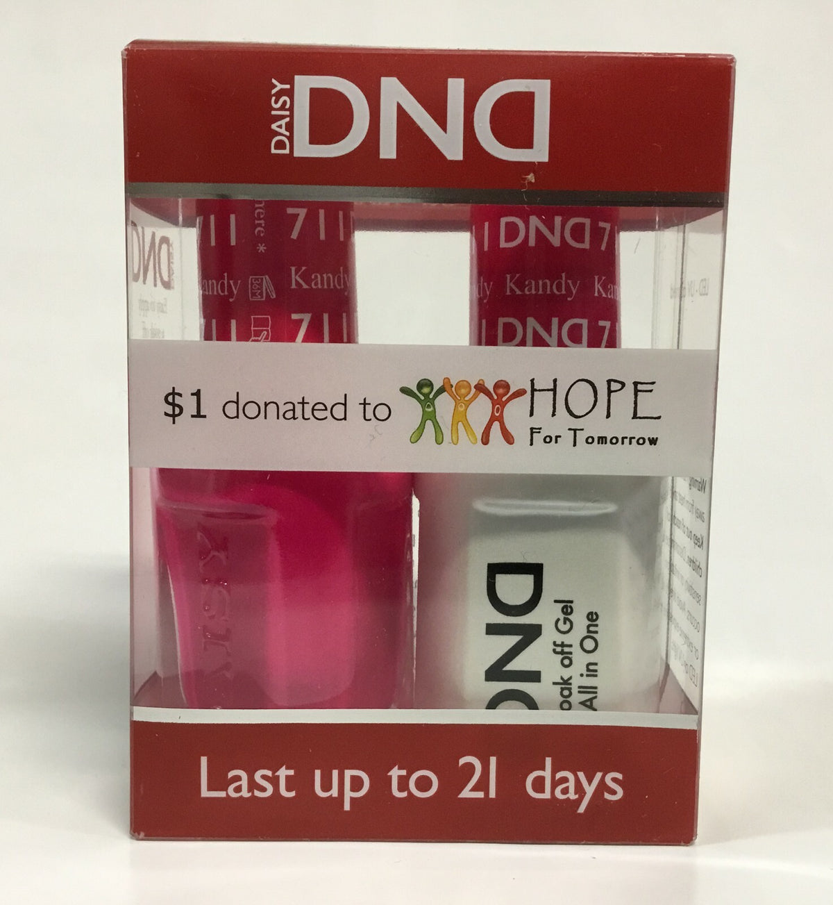 DND Daisy Gel Polish Duo - Full Size 0.5oz UV/LED Curable Nail Set