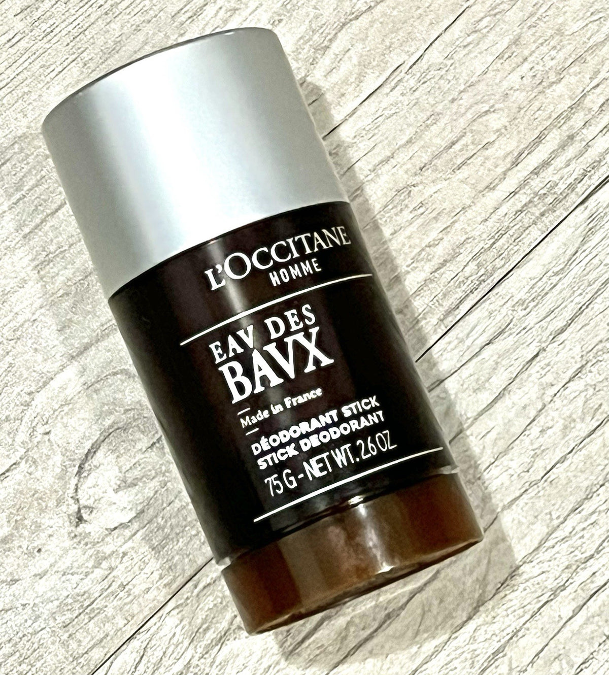 L’Occitane BAVX Deodorant Stick for Men 2.6 oz Natural Fresh Scent