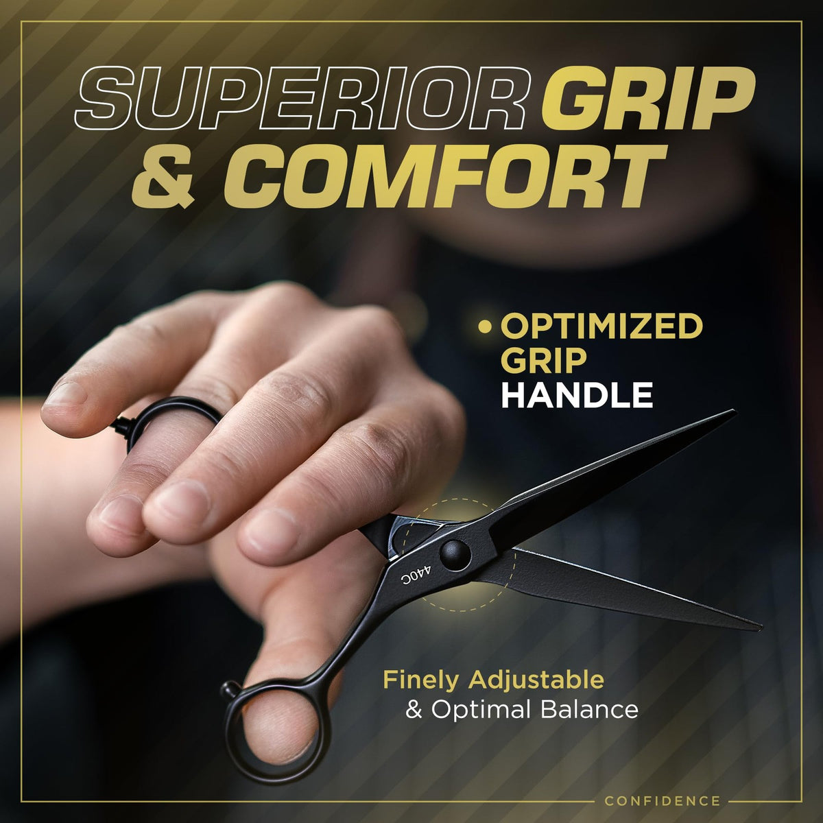 Professional Hair Cutting Scissors 5.5 inch Precision Surgical Steel