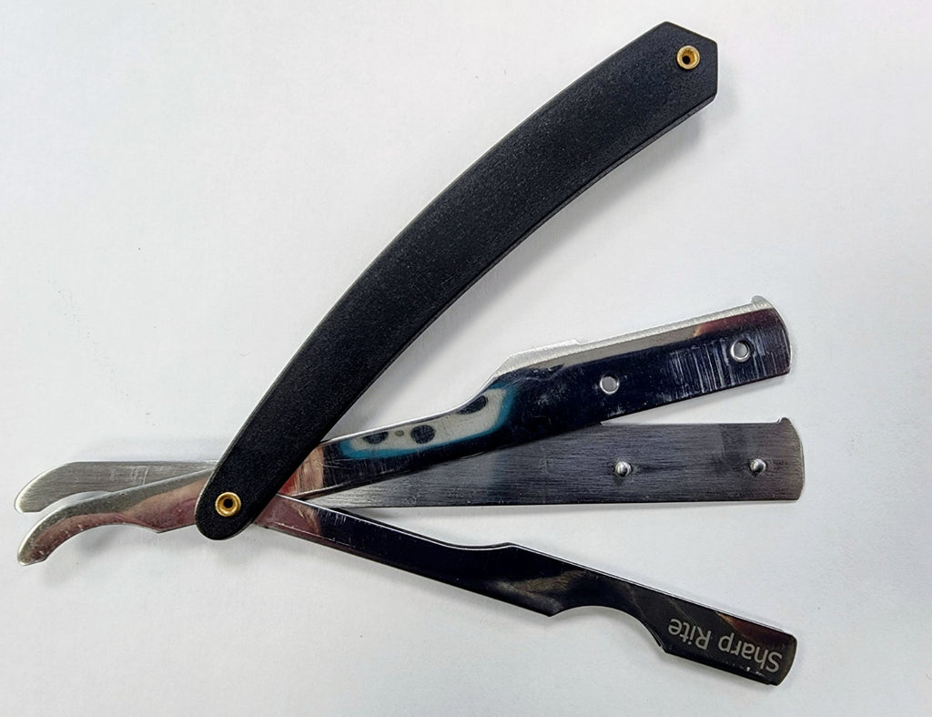Razor Holder with Covered Ends - Durable Plastic or Wood Finish