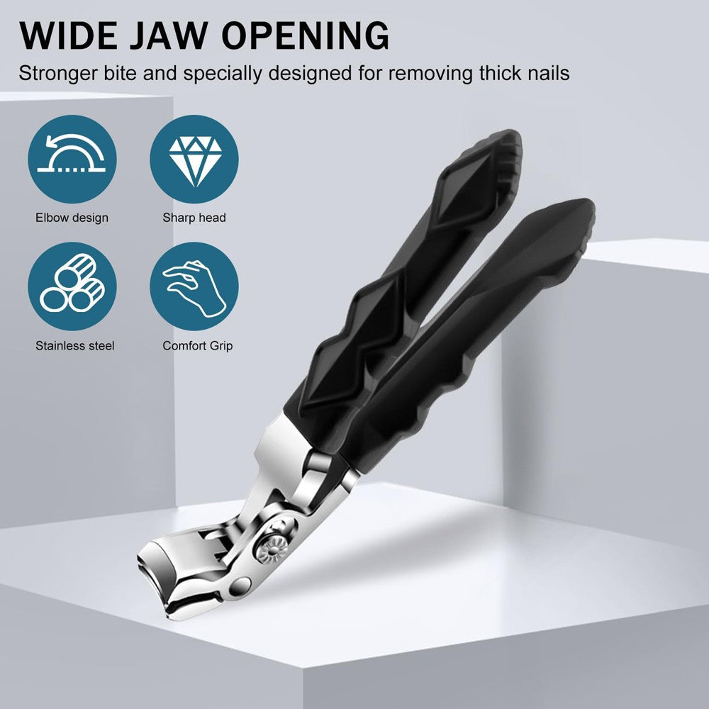 Extra Large Toe Nail Clippers for Thick Nails Heavy Duty Stainless Steel