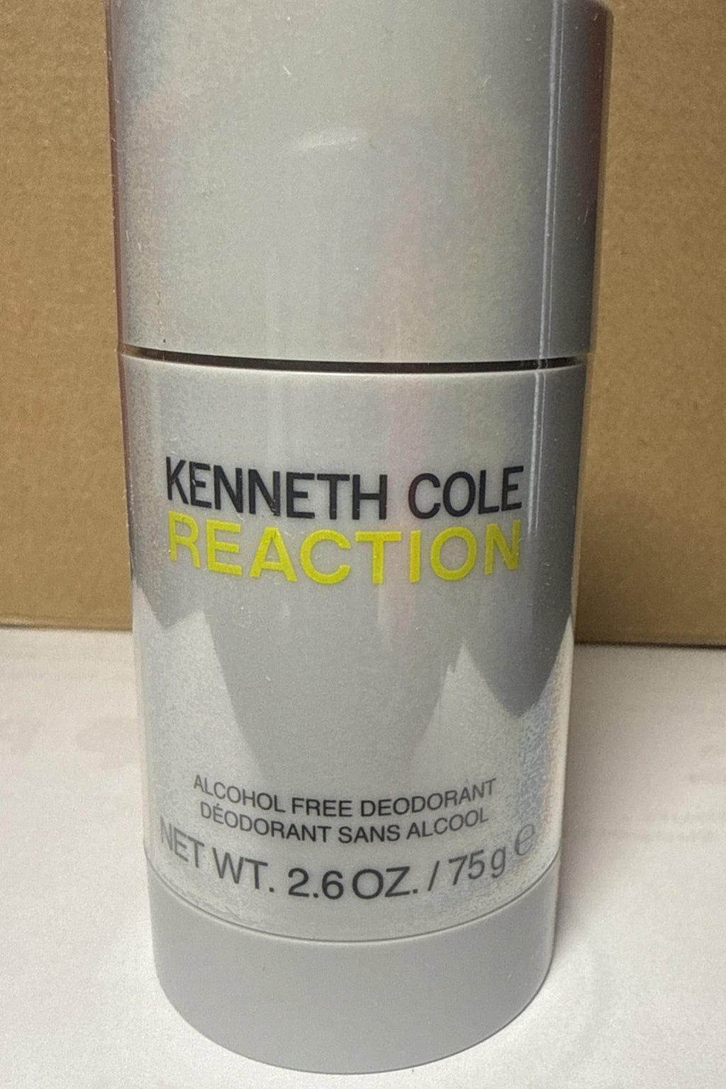 Kenneth Cole REACTION Deodorant Stick Alcohol-Free 2.6 oz / 75g Sealed