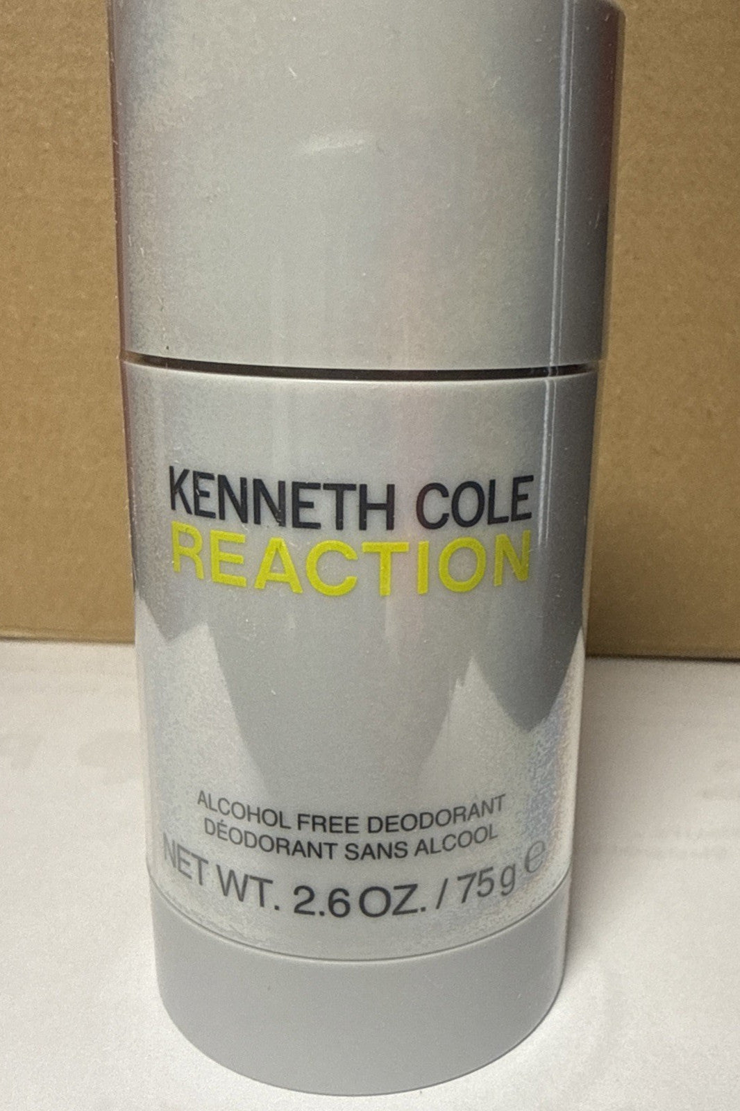 Kenneth Cole REACTION Deodorant Stick Alcohol-Free 2.6 oz / 75g Sealed