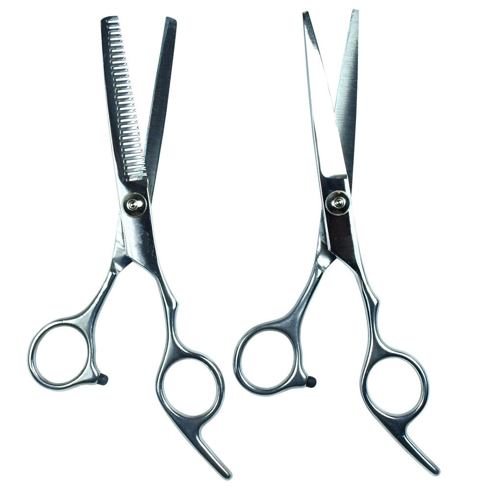 Professional Hair Dressing Scissors and Thinning Shears Kit - 6.75 Inch