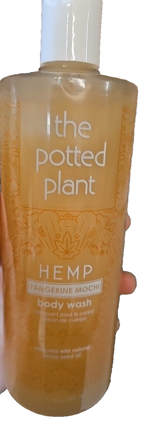 Hemp Herbal Tangerine Mochi Body Wash - 16.9 oz Shower Gel